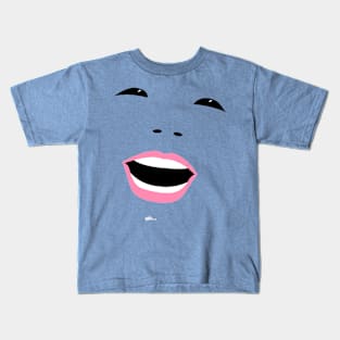 Joyful Smile_black Kids T-Shirt